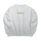 OSHIYOMANのパウケン ティンパニ カラー Pauken Timpani color Big Crew Neck Sweatshirt