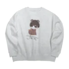 marrrのふぅ の スウェット Big Crew Neck Sweatshirt