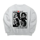 JOKERS FACTORYのLOVE ROCK Big Crew Neck Sweatshirt