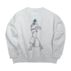 soysioのsoysio041 Big Crew Neck Sweatshirt