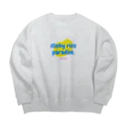 Dokmaiのもち米パラダイス Big Crew Neck Sweatshirt