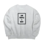 狭間商会の100 PEOPLE 1 NECK Big Crew Neck Sweatshirt