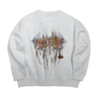 effectiveosisのKAROSHI_B Big Crew Neck Sweatshirt