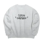 にゃんすでやんす。のLiveいきたい⚡︎ Big Crew Neck Sweatshirt