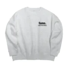 fame.のかさ Big Crew Neck Sweatshirt