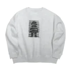 SUZURI de ぺこやのボーダーに囚われし身 Big Crew Neck Sweatshirt