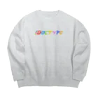 !DOCTYPEの！DOCTYPE ロゴ ビッグシルエットスウェット