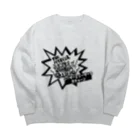 ギャバホイホイホイのシーサーとシーサーをガチャーン Big Crew Neck Sweatshirt