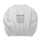 DESIGN AS ACTIVISM｜市民運動としてのデザインのグリーン・ニューディール決議案｜オーセンティックver Big Crew Neck Sweatshirt