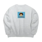 tamaccoの焼きそばちゃん Big Crew Neck Sweatshirt