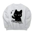 いよかん shopのジャーンねこ Big Crew Neck Sweatshirt