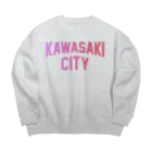 JIMOTOE Wear Local Japanの川崎市 KAWASAKI CITY ビッグシルエットスウェット