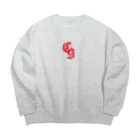 CharlieDo99のCharlie Do99 Big Crew Neck Sweatshirt