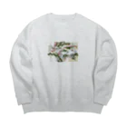 kohamaのNo.1 Big Crew Neck Sweatshirt