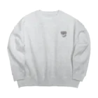 wafuniのゆるいぬ Big Crew Neck Sweatshirt