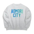 JIMOTOE Wear Local Japanの青森市 AOMORI CITY ビッグシルエットスウェット