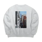 チルTショップのサンフランシスコの路地 Big Crew Neck Sweatshirt