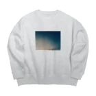 駒音(こまおと)の景色 : 青空2 Big Crew Neck Sweatshirt