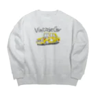 スタジオばんやのビンテージカー Big Crew Neck Sweatshirt