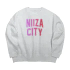 JIMOTOE Wear Local Japanの新座市 NIIZA CITY ビッグシルエットスウェット