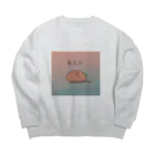 やまとまといのR.I.P feat とまと Big Crew Neck Sweatshirt