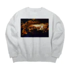 ya-pyの鍾乳洞 Big Crew Neck Sweatshirt