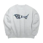 whyblueのBLUE - ビックシルエットスウェット Big Crew Neck Sweatshirt