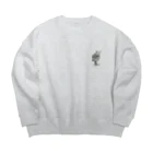 NISHI のtree house Big Crew Neck Sweatshirt