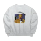 enemy07のCOVID-19🦠FUCK🖕🖕 Big Crew Neck Sweatshirt