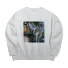 OWAYON ∞ （オワヨン　インフィニティ）の【引退馬支援企画】TUKGA KIREI DESUNE Big Crew Neck Sweatshirt