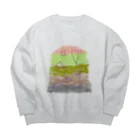 ぞい＠硯の体調 Big Crew Neck Sweatshirt