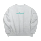 eurobeyonのeurobeyond　オリジナルロゴ Big Crew Neck Sweatshirt