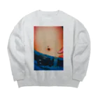 Turkey (ターキー) 🦃のNavel piercing Big Crew Neck Sweatshirt