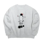 澄ノしおの〆切戒めのペンギン（薄い生地色用） Big Crew Neck Sweatshirt