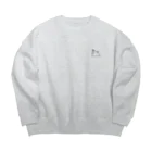 MASHIGE's SHOPのユニコーンヌ Big Crew Neck Sweatshirt