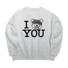 APT406のI NIJI KUMA YOU  Big Crew Neck Sweatshirt