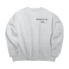 かつやまんちチャンネルのかつやまんちチャンネルロゴ左胸 Big Crew Neck Sweatshirt