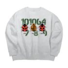 くいなの母の789てんとう虫 Big Crew Neck Sweatshirt