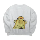 YUSHINのＲ FAMILY-11 Big Crew Neck Sweatshirt