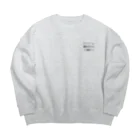 koshihomo shimeteの今日着物じゃないの！（色んな字体） Big Crew Neck Sweatshirt