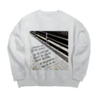 oka__のモノクロroad Big Crew Neck Sweatshirt