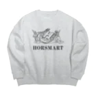 HORSMART公式ショップの色選べます『HORSMARTオリジナル商品』 ビッグシルエットスウェット