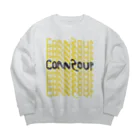 田所ひでのCORNSOUP（ロゴ） Big Crew Neck Sweatshirt