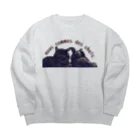 oka__のneco. Big Crew Neck Sweatshirt