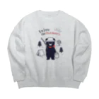 あずき缶のアウトドアベア Big Crew Neck Sweatshirt