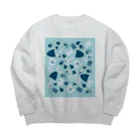 Teal Blue CoffeeのTealBlueItems Big Crew Neck Sweatshirt