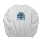 51-86の独り占め Big Crew Neck Sweatshirt