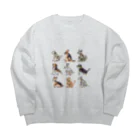 のばら（NOBARA）のDOGS Big Crew Neck Sweatshirt