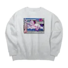 Rhinocerosのサンフランシスコに行きたしと思えども Big Crew Neck Sweatshirt