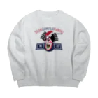 キッズモード某のすしざむらいカブキバージョン Big Crew Neck Sweatshirt